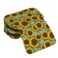 thumbnail image 4 of Kdxio Sunflowers for Double Compartment Pen Case Oxford Organizer with Zipper Pockets for Students Artists, 4 of 7