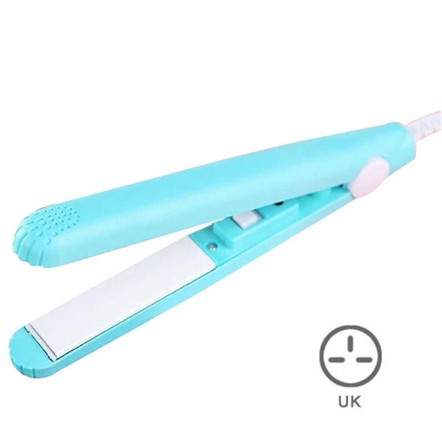 Ceramic Mini Hair Curler 2-in-1 Hair Straightener Quick Hair Styling Long-lasting Effect