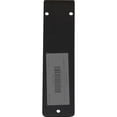 thumbnail image 2 of Ekena Millwork 1 1/2"W x 5 1/2"D x 8"H Miller Wrought Iron Bracket, (Single center brace), Powder Coated Black, 2 of 7