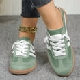 thumbnail image 3 of BERANMEY Women's Casual Slip-On Sneakers Comfortable Mules with Cushioned Sole for Daily Wear Stylish Retro Casual Shoes for Women, 3 of 10