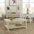 thumbnail image 3 of Martin Svensson Home Barn Door Collection Sofa Table, Antique White, 3 of 4