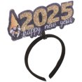 thumbnail image 1 of WHAMVOX 2025 New Year Headband for Parties Stylish MultiColor Hair Accessory Comfortable NonWoven Fabric, 1 of 8