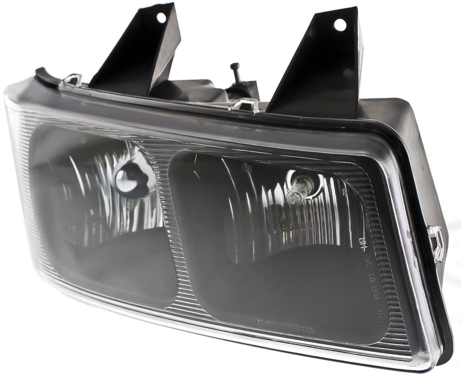Headlight Compatible With 2009-2016 GMC Savana 4500 2003-2014 Chevrolet Express 1500 Right Passenger Halogen With bulb(s)