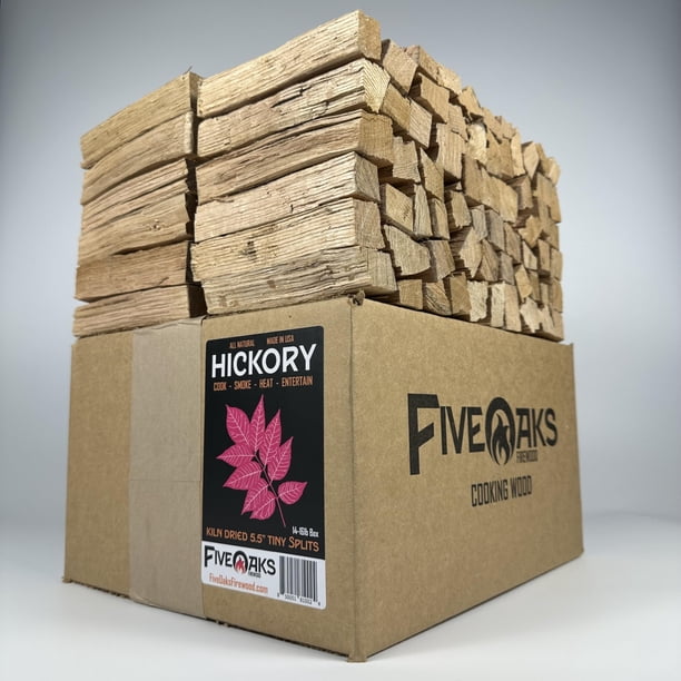 Horno para pizza Firewood FiveOaks, mini madera de nogal americano, 5 kg