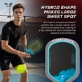 thumbnail image 3 of Juego de palas de pickleball Dinkly Raw de fibra de carbono con núcleo de 16 mm, 3 of 8
