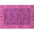 thumbnail image 1 of Ahgly Company Indoor Rectangle Abstract Pink Modern Area Rugs, 5' x 8', 1 of 4
