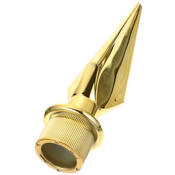 Raindrops 1Pack Replacement Flag Topper Golden Square Plastic for Flagpole Accessory Home Office Decor