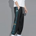 thumbnail image 7 of ZZwxWA Mens Casual Sweatpants Relaxed Fit Workout Athletic Jogger Pants Fashion Color Block Lightweight Track Pants Trouser Online Shopping, 7 of 7