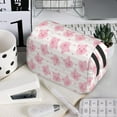 thumbnail image 7 of Sikiie Cartoon Pig Print Flip Double-layer Pencil Case, All-purpose Stationery Bag for Study and Office, Zipper Design, Unisex, 7 of 7