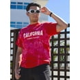 thumbnail image 2 of California Summer Paradise Tie Dye Crystal Men -Image by Shutterstock, Male x-Large, 2 of 4