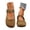 Khaki, variant on Women's Mary Jane Orthopedic Shoes Round Toe Wide Width Strap Flat Heel Comfortable Casual Footwear for Daily