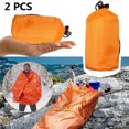 thumbnail image 1 of RuiJiao Liquidation 2 Pcs Sac de Couchage de Plein Air Randonnée Randonnée Camping Voyage Survie Froid, 1 of 9