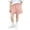 Pink, variant on Girls' Elastic Waist Shorts, Soft Casual Summer Shorts for Girls, Kids Teens Daily Wear Play Vacation School Activities Short Pants