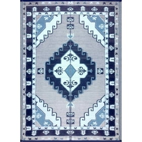 Camco 9 X 12 Reversible Rv Outdoor Mat Camping Mat Checkered