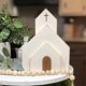 thumbnail image 2 of Adorno, kit de bandeja de Pascua con tumba de Jesús, estatua de madera con escena de adorno de Pascua, decoración del hogar, 2 of 5