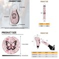 thumbnail image 6 of Uorisanigo Flower Butterfly Car Seat Cover Seat Protector 18 PCS with Wheel Cover Protector Seatbelt Pads Center Console Covers Headrest Cushion Gear Shift & Handbrake Covers Coasters Keychain, 6 of 7