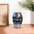thumbnail image 7 of JAGASY Car Funeral Cremation Urns for Ashes Adult - Mountain Memorial Urn for Human Ashes Keepsake Mom - Little Classic Car Urns - Small Lavender Grass Ash Holder for Adult Male - 3 Inch, 7 of 7