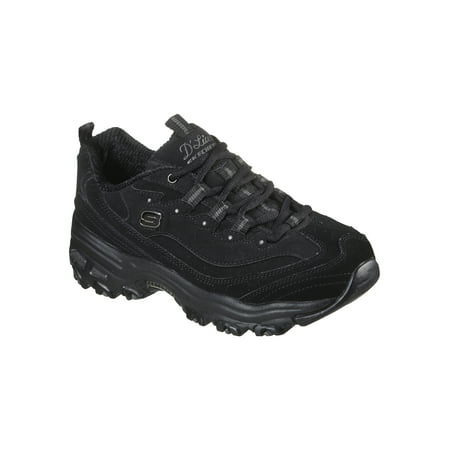

Skechers Women s Sport D Lites Play-on Lace-up Athletic Sneaker Wide Width Available