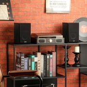 Edifier R990BT 24-Watt-Continuous-Power Bluetooth 2.0 Active Multimedia Speakers, Black, 2 Count