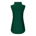 thumbnail image 3 of yillto Women Sleeveless Mock Turtleneck Tank Tops Slim Stretchy Layer Ruched Blouse Tee Shirts S-5XL, 3 of 7
