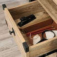 thumbnail image 2 of Sauder® Collection Steel River Bureau en L, Finition Milled Mesquite™, 425908, 2 of 9