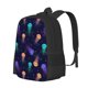 thumbnail image 1 of Easygdp Sea Jellyfish Mochila de Gran Capacidad Minimalista Ideal para Escuela, Viajes y Uso Diario, 1 of 6
