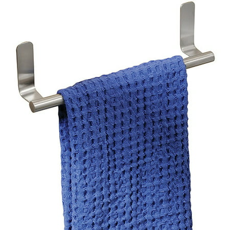 InterDesign Forma Self-Adhesive Towel Bar Holder for Bathroom or Kitchen, Stainless (Best Bathroom Towel Bars)