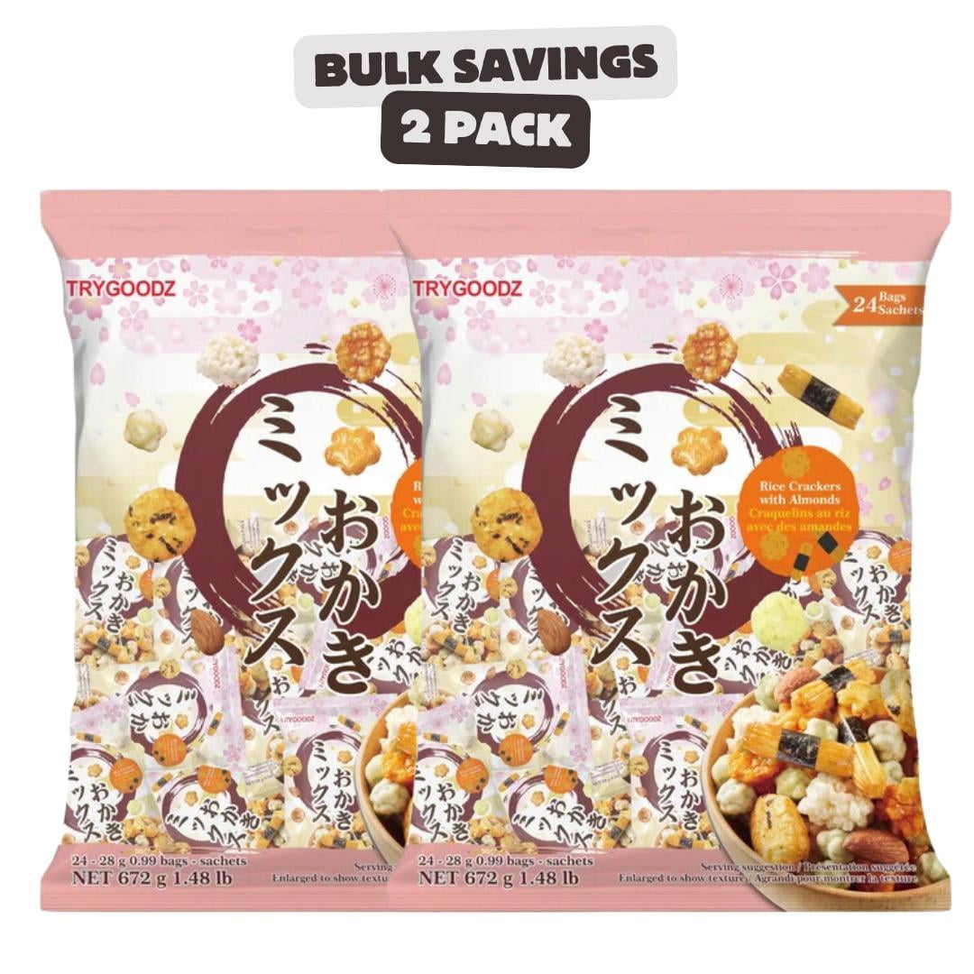 trygoodz almond & rice crackers