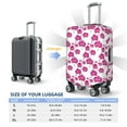thumbnail image 6 of Kdxio Orchids Flowers Pattern Luggage Cover for Travel,Elastic and Durable,Fits 18-32 Inch,-No luggage included, 6 of 8