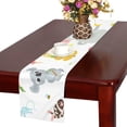 thumbnail image 3 of MKHERT Wild Animals Table Runner for Office Kitchen Dining Room Wedding Party 16x72 inch, 3 of 4