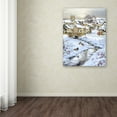 thumbnail image 3 of The Macneil Studio 'Winter Village Stream' Canvas Art, 3 of 3