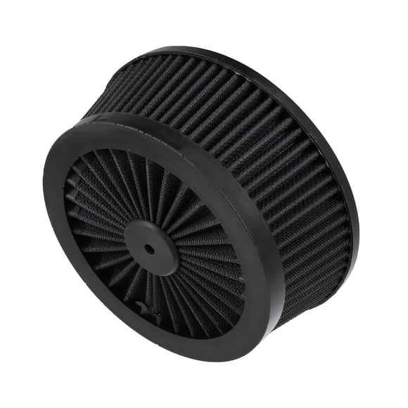 Unique Bargains Filtre à Air pour Harley-Davidson Dyna 1993-2015 pour Harley-Davidson Fatboy 1993-2015 Noir