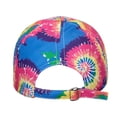 thumbnail image 5 of XIAOCHA Womens Tie Dye Print Baseball Cap Adjustable Hat Band Sun Protection Ball Hat,Blue, 5 of 5
