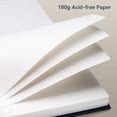 thumbnail image 3 of A6 Sketchbook 5.8"x4.1" - 120 Sheets/240 Pages(2 Pack), 180gsm Acid-Free Paper Blank Sketch Book, Hardcover Portable Artist Sketch Journal for Drawing, Illustration & Travel$$Art & Craft, 3 of 6