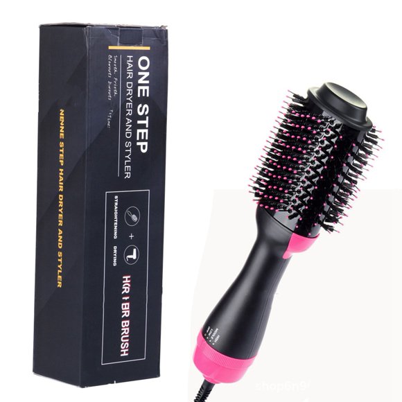 1200W Hot Air Comb 2 In1 ABS Multifunction Ion Technology Hair Dryer Brush for Home Dorm