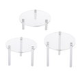 thumbnail image 2 of mmirethe Clear Acrylic Toy Display Show Stand Shelf 2.5cm 1Set, 2 of 6