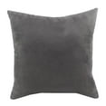 thumbnail image 2 of Fundas de almohada de terciopelo Funda De Almohada De Terciopelo Suave Funda De Almohada De Tiro De Color Sólido Gris-45x45cm Magideal Fundas de almohada de terciopelo, 2 of 7