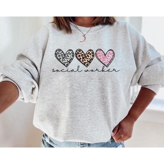 Social Worker Sweatshirt, Social Worker Crewneck, LCSW Sweatshirt, MSW Sweatshirt, lsw Counselor Sweatshirts, MSW Graduation Sweatshirt TSHIRT All Size S-5XL