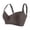 Dark Gray#01, variant on AHTJRT 2 Pack Plus Size Bras for Women C Cup Sagging Proof Underwired Demi Coverage Bra Push-Up Support Bralettes with Adjustable Straps Black 36C