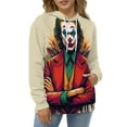 thumbnail image 6 of Joker Hoodies for Men Women, Unisex Hooded Sweatshirt, Oversized Pullover with 3D Print, Casual Loose Fit Hoodie, S-6XL, 6 of 8