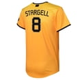 thumbnail image 3 of Youth Nike Willie Stargell Gold Pittsburgh Pirates City Connect Replica Player Jersey, 3 of 3