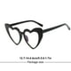 thumbnail image 3 of Minnieouse Sun Eyewear Mujeres Gafas de sol en forma de corazón Suministro de viaje multifuncional para adultos Mujeres Lady Girl Children Tipo 1 Lentes Tipo 3 Minnieouse AP008850-03, 3 of 6