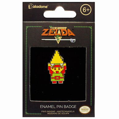 Link with Triforce The Legend of Zelda Enamel Pin Badge