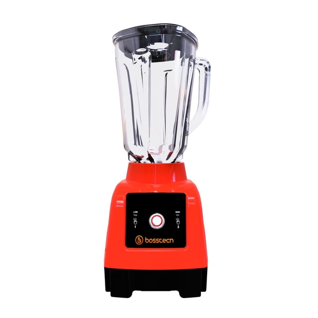 Licuadora 750W Vidrio 2L Easy Touch 2Vel Bosstech B4 Rojo