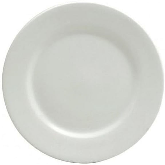 Buffalo F8010000124 Bright White Ware 7.5" RE Plate - 36 / CS