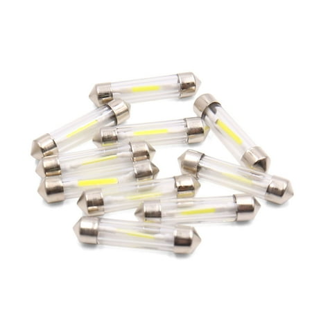 - 10Pcs 12V White 39mm 1.5