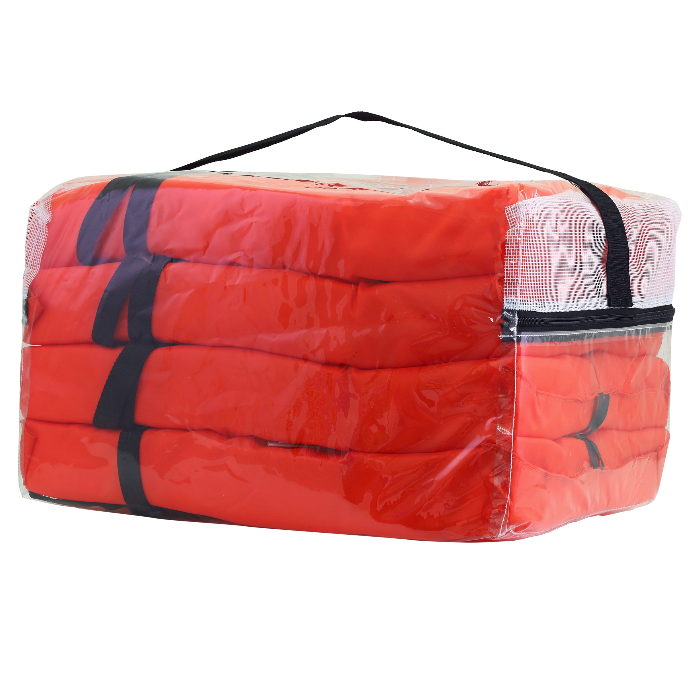 (8 pack) Fluid Adult Type II Life Vest, 4 Pack