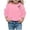 R880/Pink, variant on Vividxx Sweatshirts For Girls Long Sleeve Soft Sweatshirt Halloween Cute Crewneck Pullovers Top For Kids Classic 6-7 Years