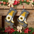 thumbnail image 6 of Bingfone Bee Kind Print Personalized Christmas Stocking - Snowman Design Large 18 inch,Family Holiday Season Decor, 6 of 8