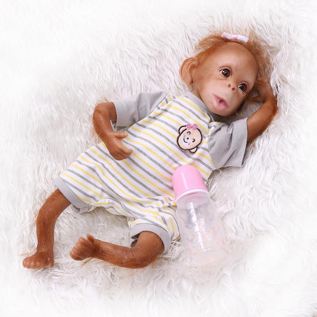 Realistic Monkey Doll 16-inches, Animal Soft